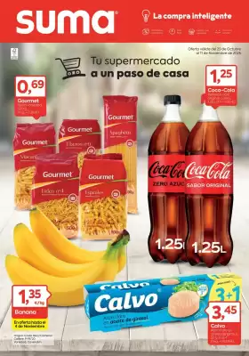 Folleto Suma Supermercados (válido hasta el 11-11)