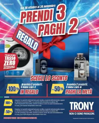 Volantino Trony (valido fino al 24-11)
