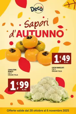 Volantino Deco Supermercati (valido fino al 6-11)