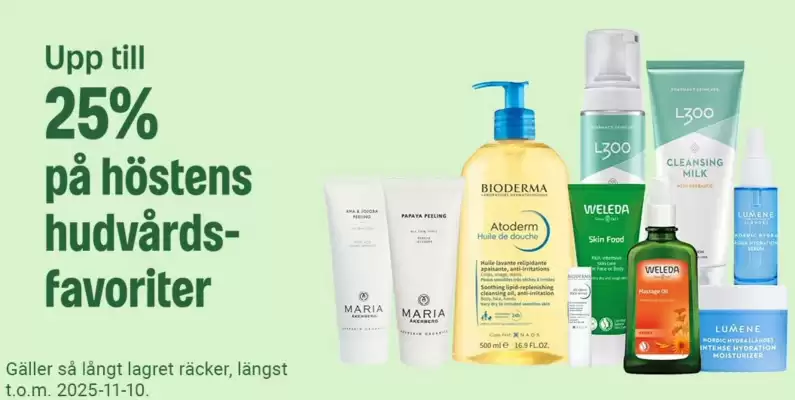 Apotea reklamblad (giltig till och med 10-11)