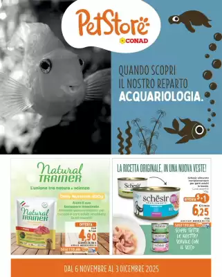 Volantino Pet Store Conad (valido fino al 3-12)