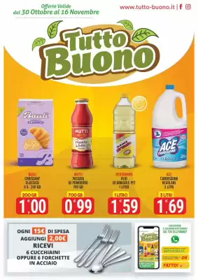 Volantino Tutto Buono (valido fino al 16-11)