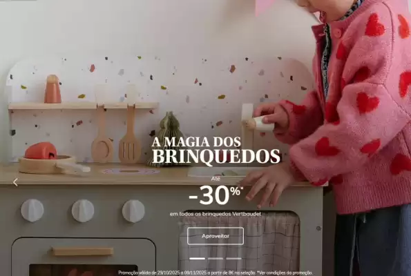 Folheto Vertbaudet (válido até 9-11)