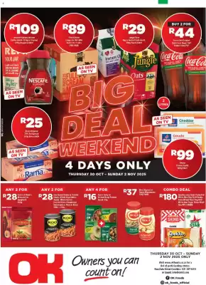 OK Foods catalogue (valid until 2-11)