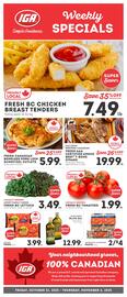 IGA flyer week 44 Page 1