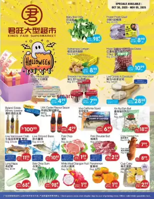 Kings Fair Supermarket flyer (valid until 6-11)