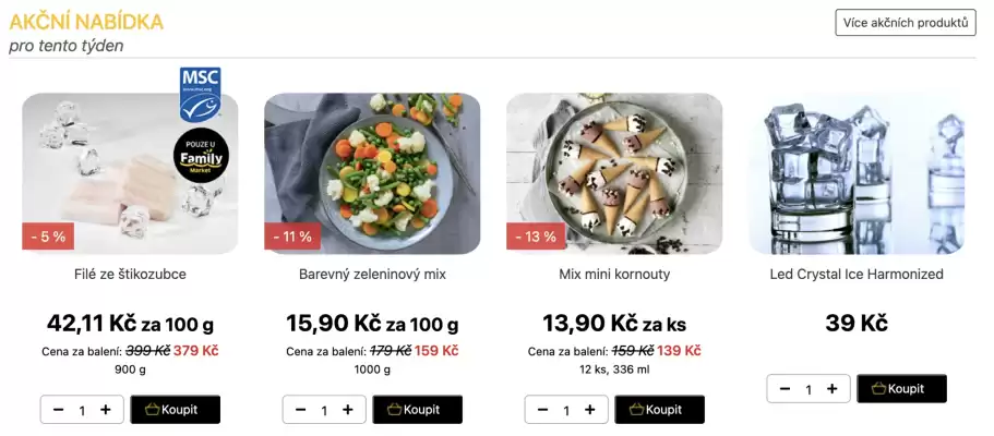 Family Market leták (platné do 4-11)