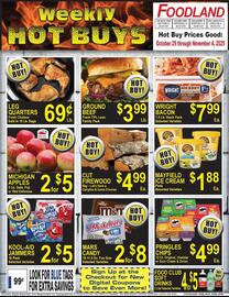 Foodland weekly ad week 44 Page 1
