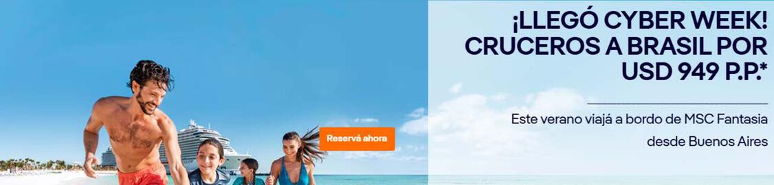 Catálogo MSC Cruceros Página 1