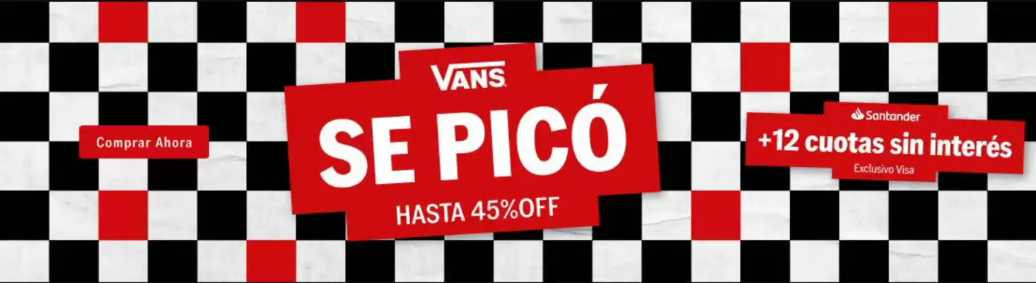 Catálogo Vans (válido hasta 14-11)