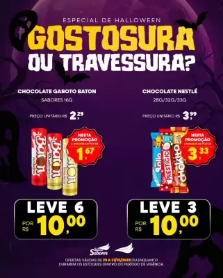 Folheto Spasso Sabores (válido até 31-10)