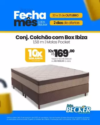 Folheto Lojas Becker (válido até 31-10)