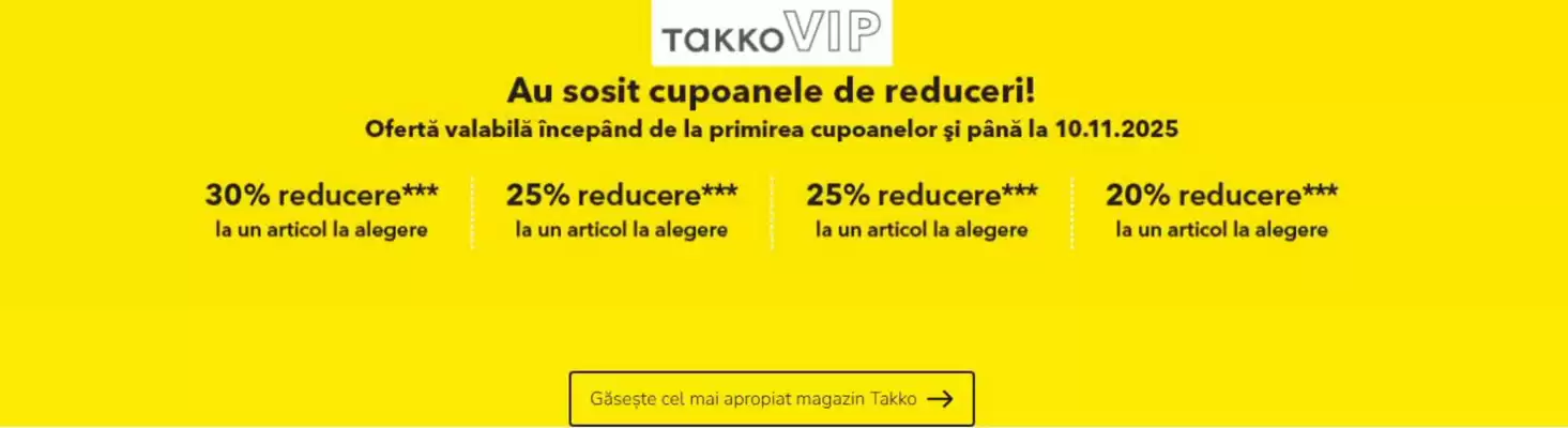 Catalog Takko (valid până la 12-11)