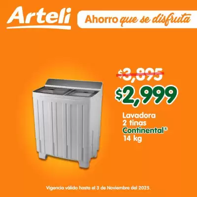 Catálogo Arteli express (válido hasta 3-11)