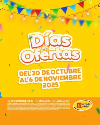 Catálogo Mercado Madrid (válido hasta 6-11)