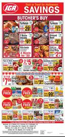 IGA weekly ad week 44 Page 1