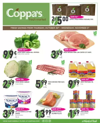 Coppa's Fresh Market flyer (valid until 5-11)