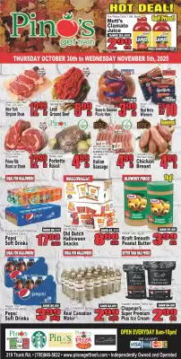 Pino's flyer (valid until 5-11)