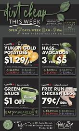 The Root Cellar flyer week 44 Page 1
