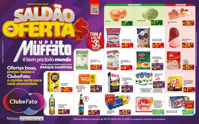 Encarte Muffato (válido até 2-11)