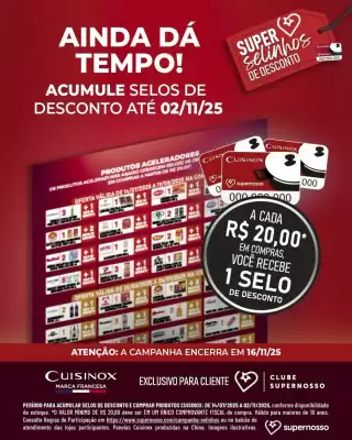 Folheto Super Nosso (válido até 2-11)