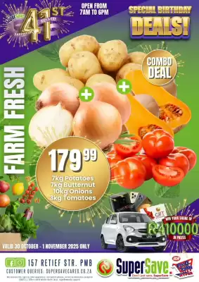 Super Save catalogue (valid until 1-11)