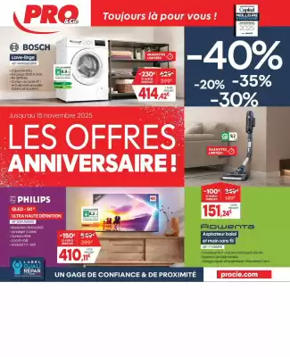 Catalogue Pro&Cie (valable jusqu'au 15-11)