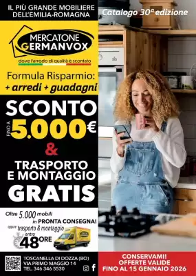 Volantino Mercatone Germanvox (valido fino al 15-01)
