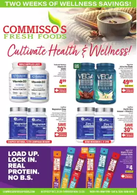 Commisso's Fresh Foods flyer (valid until 5-11)