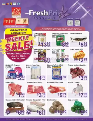 FreshPro Foodmart flyer (valid until 5-11)