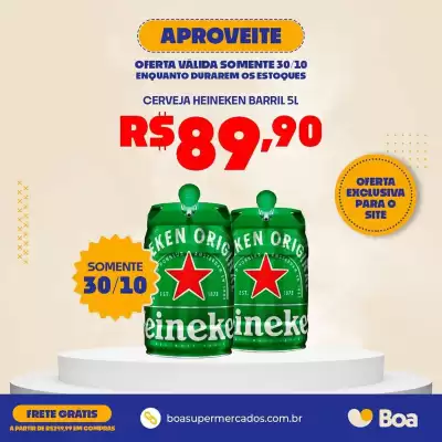 Tabloide Boa Supermercados (válido até 30-10)
