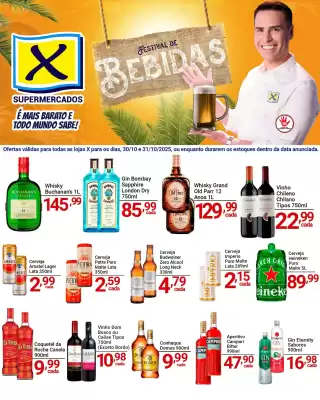 Folheto X Supermercados (válido até 31-10)