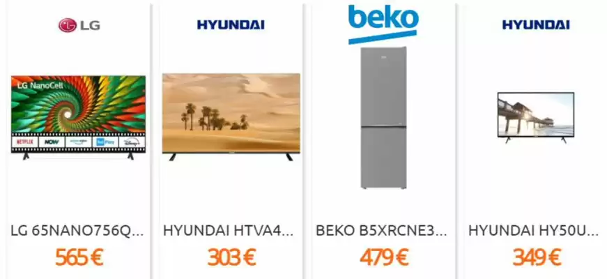 Folleto Eureka Electrodomésticos (válido hasta el 3-11)