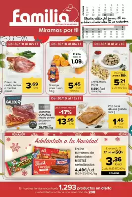 Folleto Autoservicios Familia (válido hasta el 12-11)