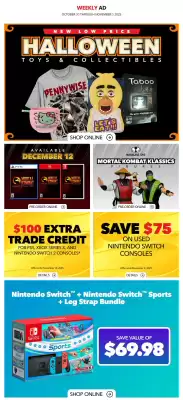 GameStop flyer