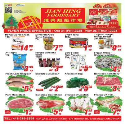 Jian Hing Supermarket flyer (valid until 6-11)