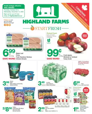 Highland Farms flyer (valid until 5-11)
