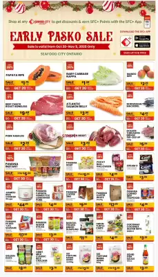Seafood City Supermarket weekly ad (valid until 5-11)