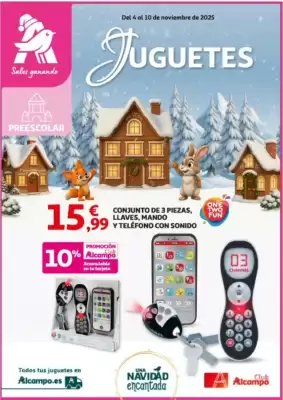 Folleto Alcampo (válido hasta el 10-11)