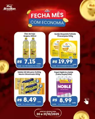 Catálogo Supermercados Pró Brazilian (válido até 31-10)