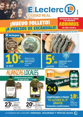 Catálogo E.Leclerc (válido hasta el 1-11)
