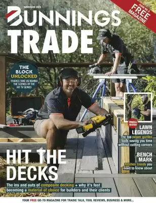 Bunnings catalogue (valid until 30-11)