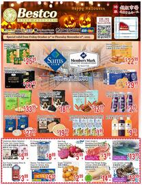 Bestco Food Mart flyer week 44 Page 1