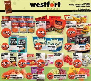 Westfort Foods flyer week 44 Page 1