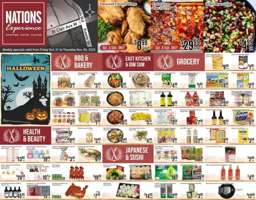 Nations Fresh Foods flyer (valid until 7-11)