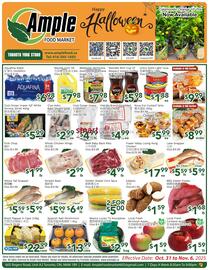 Ample Food Market flyer week 44 Page 1