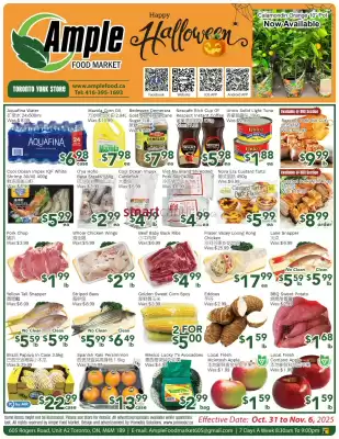 Ample Food Market flyer (valid until 6-11)
