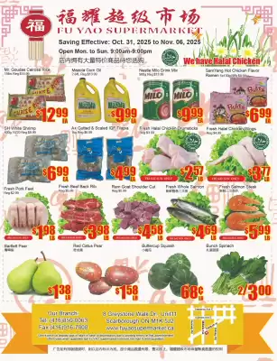 Fu Yao Supermarket flyer (valid until 6-11)