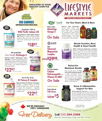 Lifestyle Markets flyer (valid until 6-11)