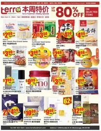 Terra Foodmart flyer week 44 Page 1